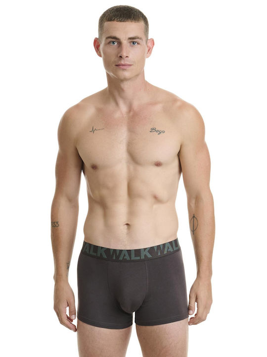 Walk Stretch Cotton Ανδρικά Μποξεράκια 2Pack W1755-1-1640 - Image 7