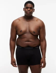 tommy hilfiger signature logo plus size Ανδρικά Μποξεράκια 3pack