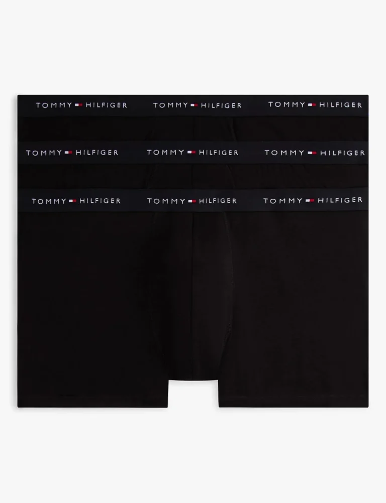 tommy hilfiger signature logo plus size Ανδρικά Μποξεράκια 3pack