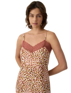 minerva cherries pointelle Γυναικείο Καλοκαιρινό Νυχτικό 90 53202 369 (Αντιγραφή)