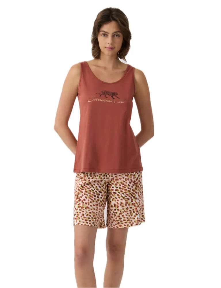 minerva animal Γυναικείο Καλοκαιρινό Σετ Πιτζάμας 90 53261 104 (Αντιγραφή)