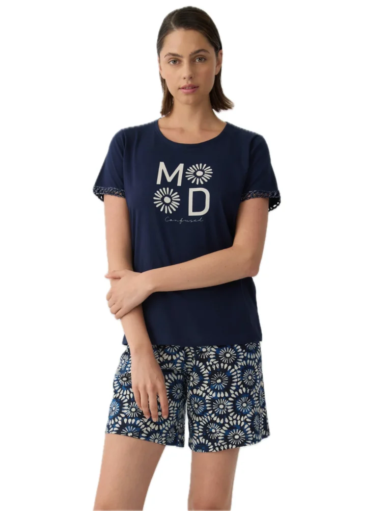 minerva multi dots Γυναικείο Καλοκαιρινό Σετ Πιτζάμας 90 53225 361 (Αντιγραφή)