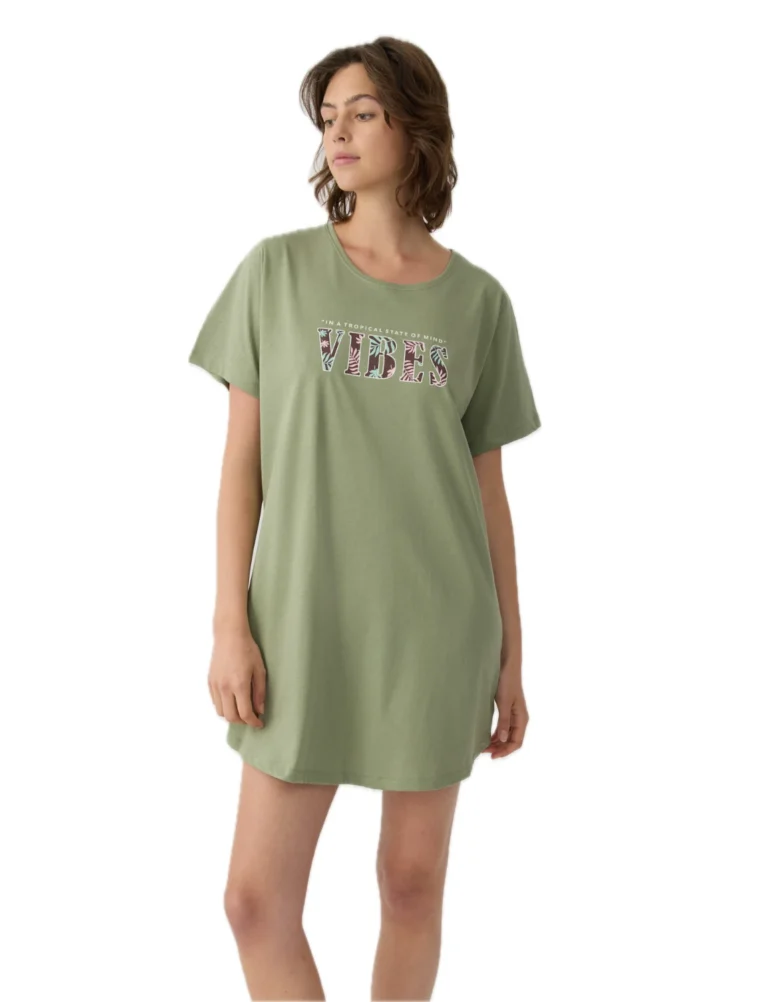 minerva Γυναικείο t shirt dress 90 53246 200 (Αντιγραφή)