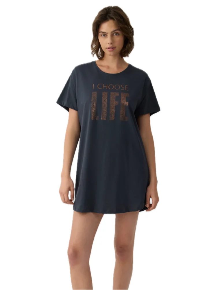 minerva Γυναικείο t shirt dress 90 53246 519 (Αντιγραφή)