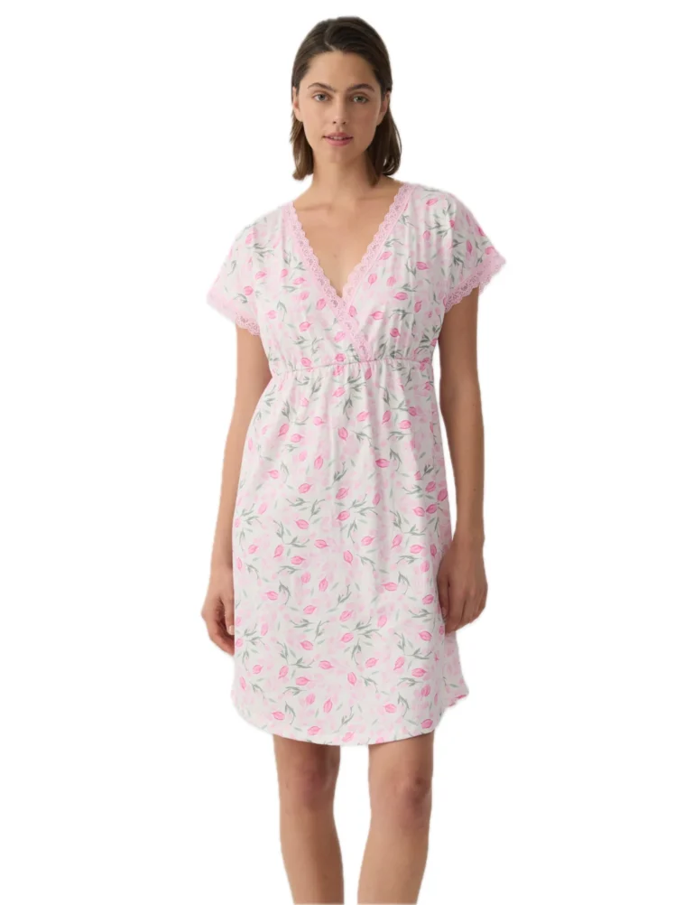 minerva Γυναικείο Καλοκαιρινό Νυχτικό Θηλασμού/Εγκυμοσύνης 90 53232 371 (Αντιγραφή)