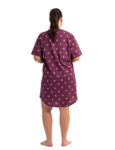 vienetta plus size Γυναικείο Καλοκαιρινό Νυχτικό 601027 012