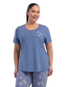kezokino plus size Γυναικείο Καλοκαιρινό Σετ Πιτζάμας 512248 839