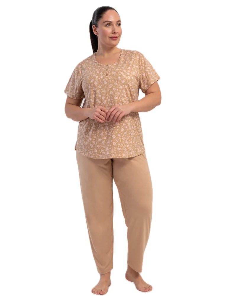 kezokino plus size Γυναικείο Καλοκαιρινό Σετ Πιτζάμας 512273 018 (Αντιγραφή)