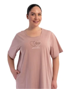 vienetta plus size Γυναικείο Καλοκαιρινό Νυχτικό 601018 200 (Αντιγραφή)