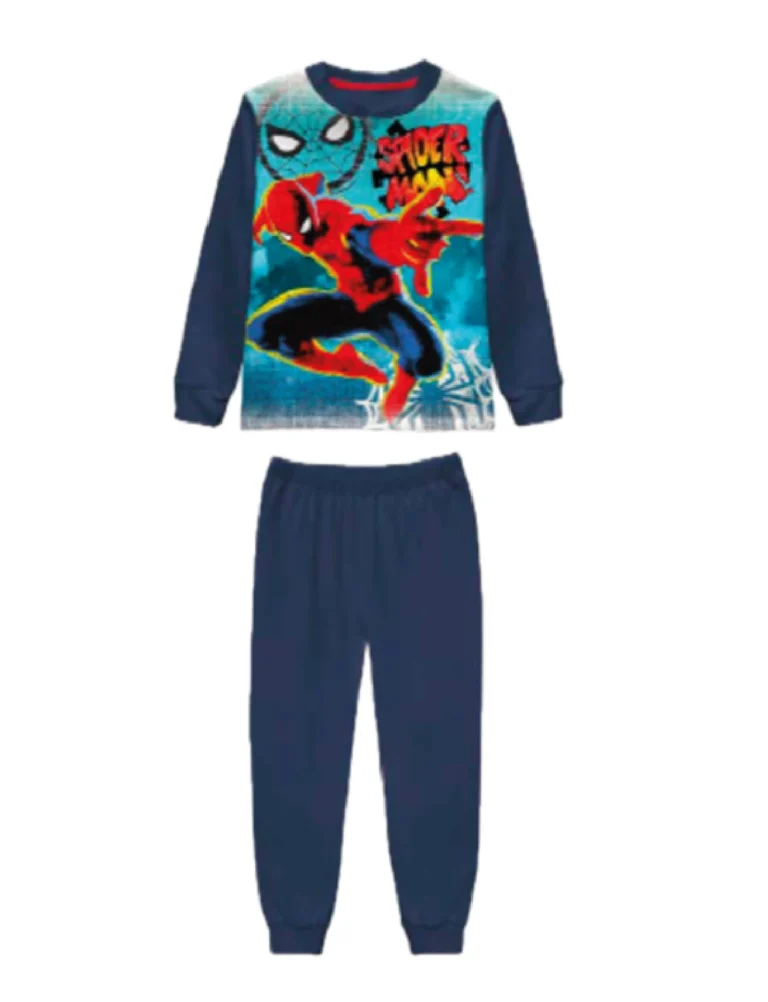 marvel spiderman Παιδικό Χειμερινό Σετ Πιτζάμας mv40m7815 100
