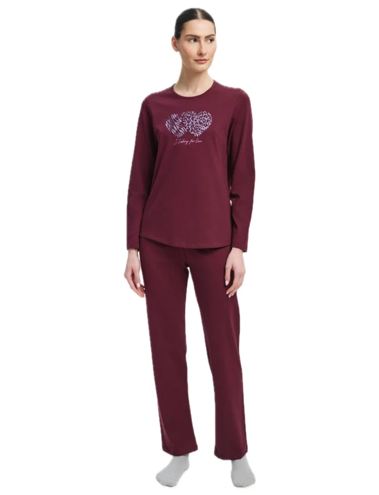 minerva plus size Γυναικείο Χειμερινό Σετ Πιτζάμας 90 53472 664 1 (Αντιγραφή)