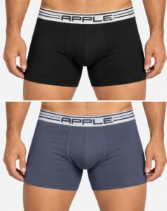 apple plus size Ανδρικά Μποξεράκια 2pack app 0117944 03 1