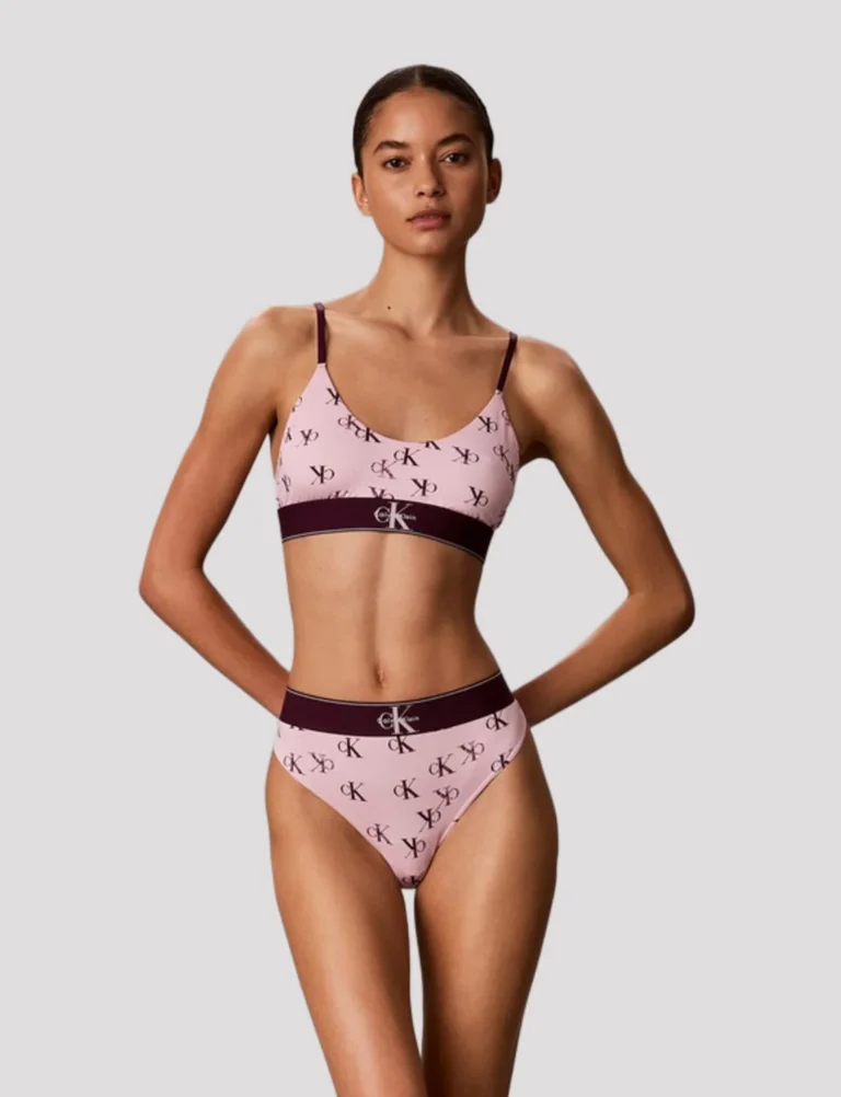 Calvin Klein Graphic Monogram Γυναικείο Thong LV00QF8813-6GB