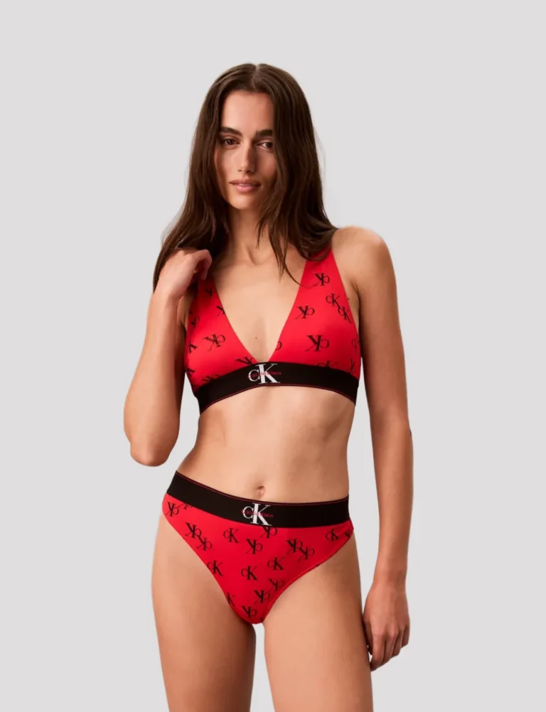 Calvin Klein Graphic Monogram Γυναικείο Thong LV00QF8813-6M9