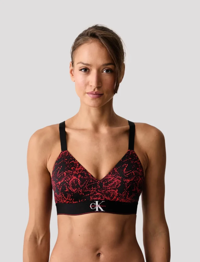 Calvin Klein Graphic Monogram Γυναικείο Σουτιέν LV00QF8877-4OS