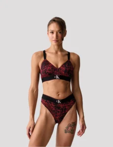 Calvin Klein Graphic Monogram Γυναικείο Σουτιέν LV00QF8877-4OS