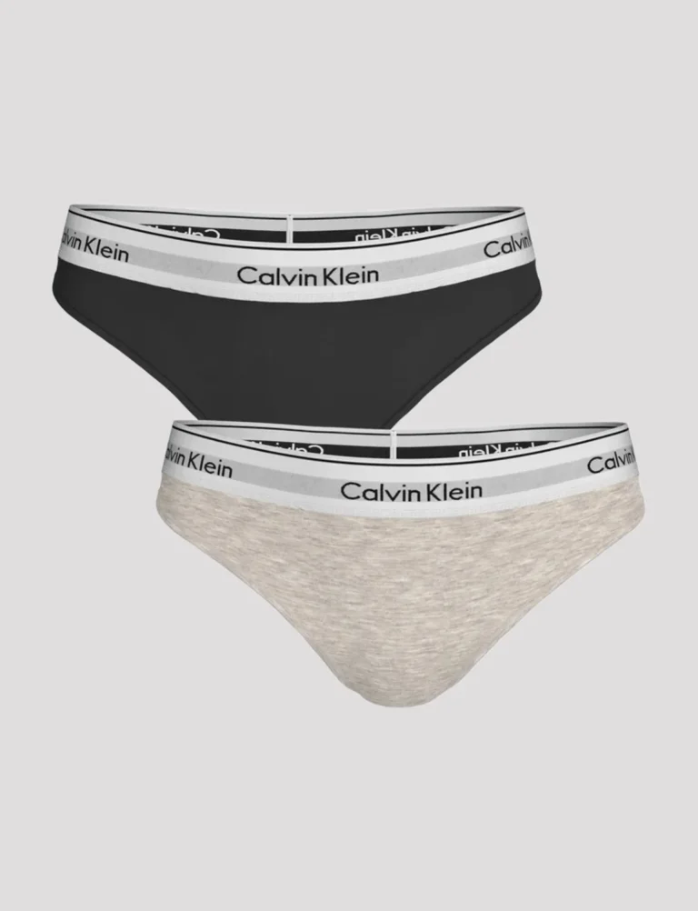 Calvin Klein Γυναικεία Thong 2Pack LV00QF8834-11O