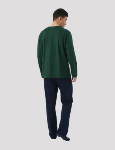 Minerva Plus Size Ανδρικό Χειμερινό Σετ Πιτζάμας 90-71473-709-1