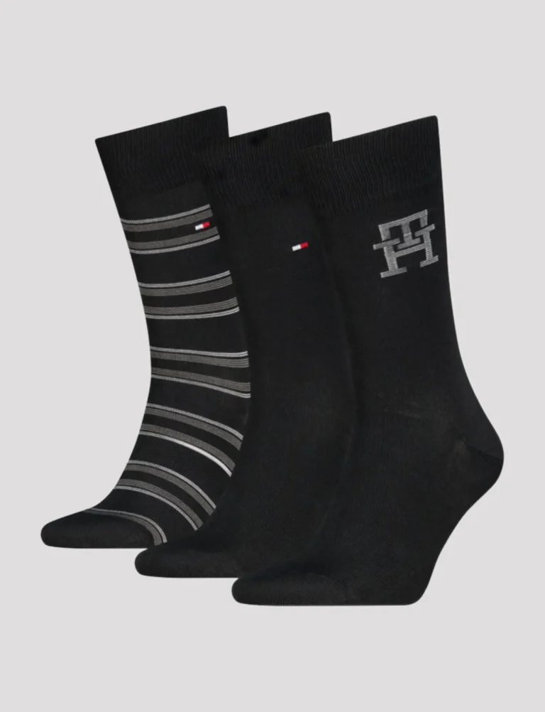 Tommy Hilfiger Giftbox Ανδρικές Κάλτσες 3Pack 701241159-002