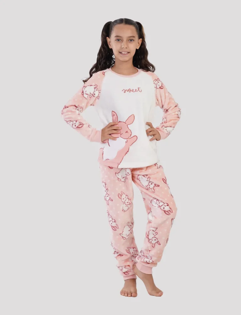 Vienetta Fleece Παιδικό Χειμερινό Σετ Πιτζάμας 304029-0263