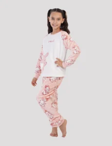 Vienetta Fleece Παιδικό Χειμερινό Σετ Πιτζάμας 304029-0263