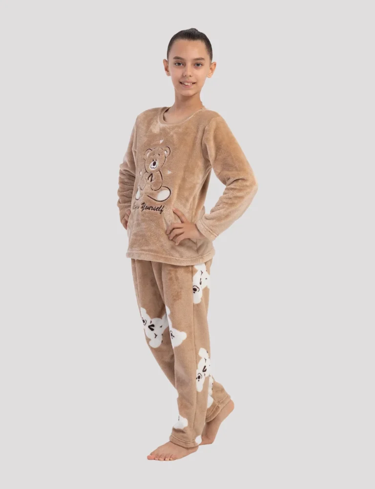 Vienetta Fleece Παιδικό Χειμερινό Σετ Πιτζάμας 403125-0297