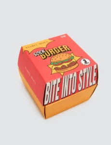 Ysabel mora Gift Box Burger Γυναικείες Κάλτσες 3Pack Υ17501-16