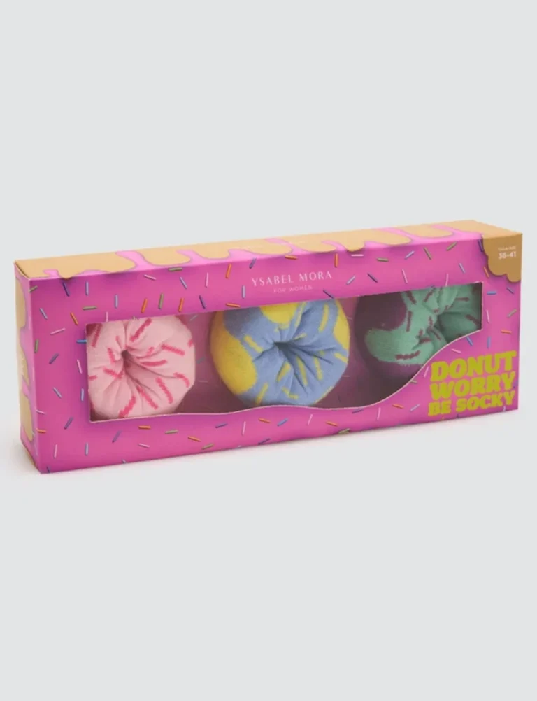 Ysabel mora Gift Box Doughnut Γυναικείες Κάλτσες 3Pack Υ12142-002